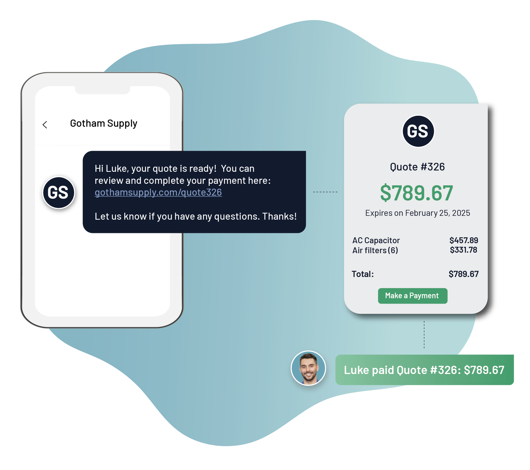 Payments | Prokeep Customer Experience Software