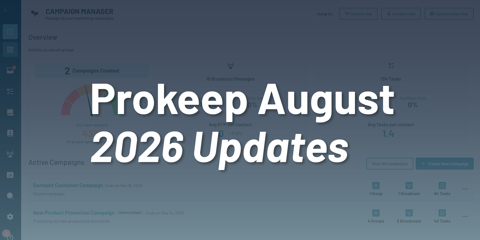 August 2026 Prokeep Updates