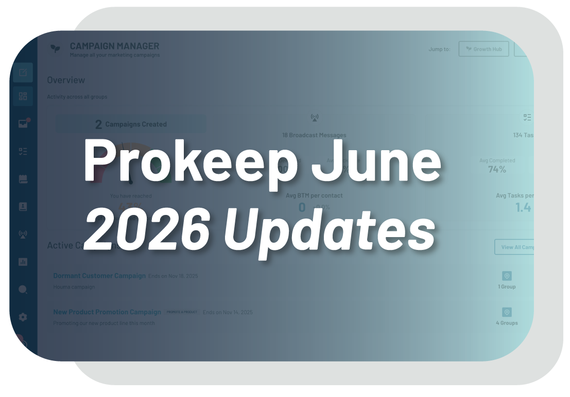 June 2026 Prokeep Updates featured image