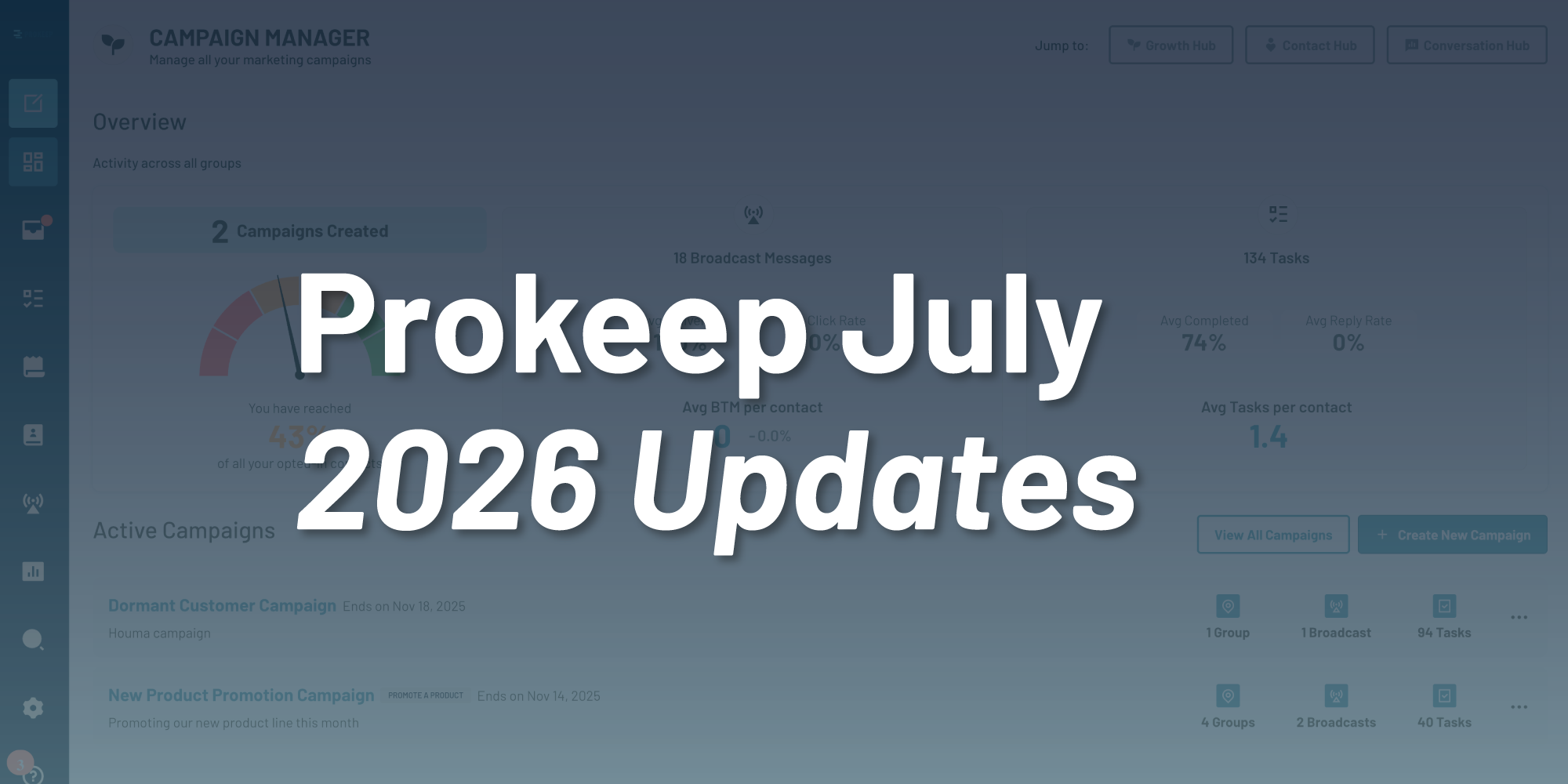 July 2026 Prokeep Updates